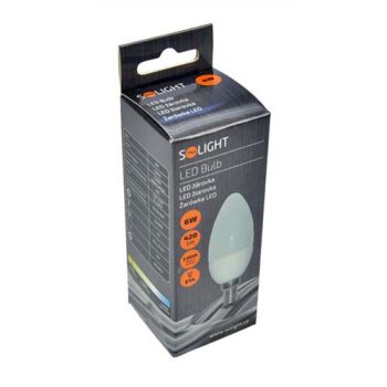 Led-lamp E14 Candle 6W, 3000K, 510lm
