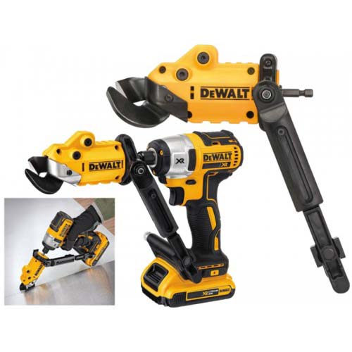 Sheet metal cutter for cordless drill DeWalt Alve