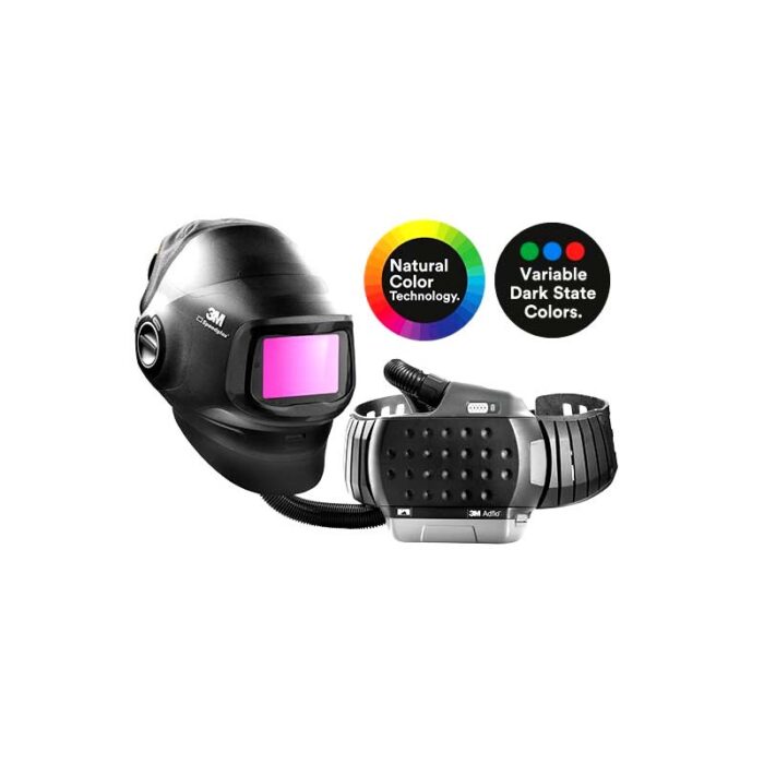 Self-darkening welding mask 3M G5-01VC ventilated