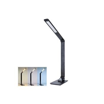 LED-laualamp LCD-ekraaniga 8W 400lm, CCT, must***