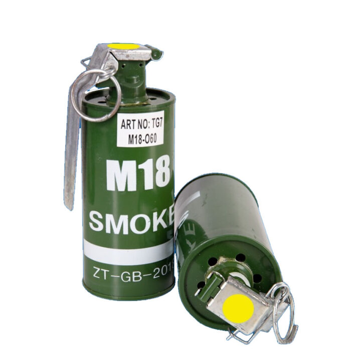 smoke grenade yellow