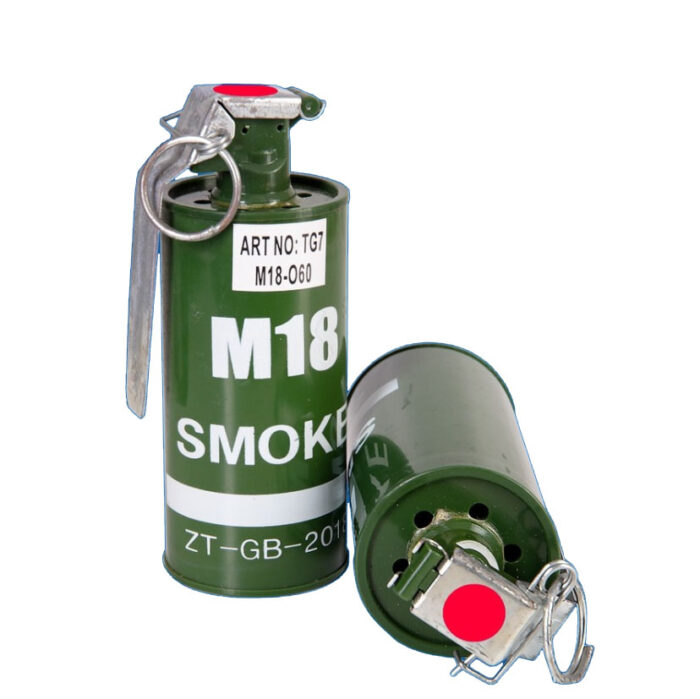 Smoke grenade red