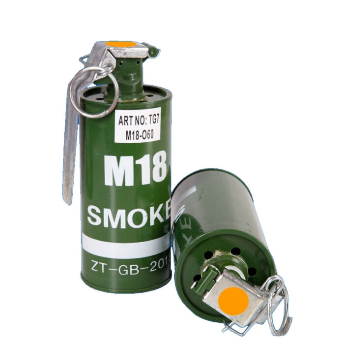 Smoke grenade orange