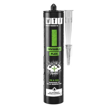Montaažiliim WTF I INVISIBLE FLEX 310ML läbipaistev