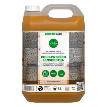 Linaseemneõli WOODCARE GUIDE 5l läbipaistev