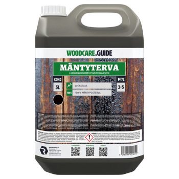 Männitõrva õli WOODCARE GUIDE 5l tumepruun
