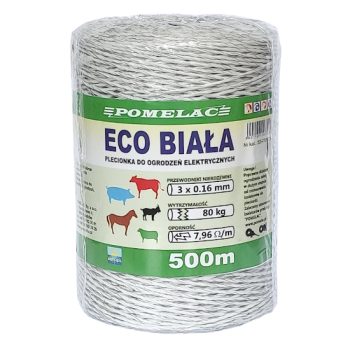 Karjusenöör Eco Valge 500m 205-010-024