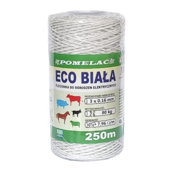 Karjusenöör Eco Valge 250m 205-010-025