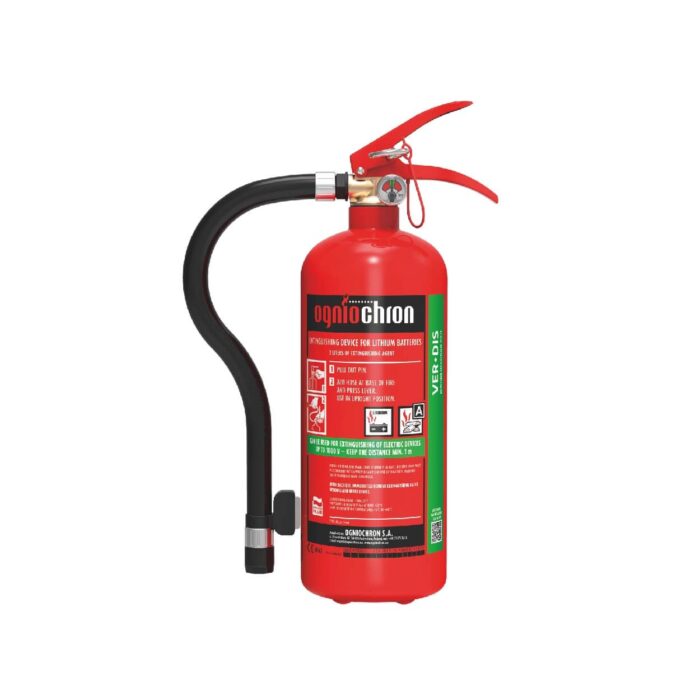 Lithium battery fire extinguisher