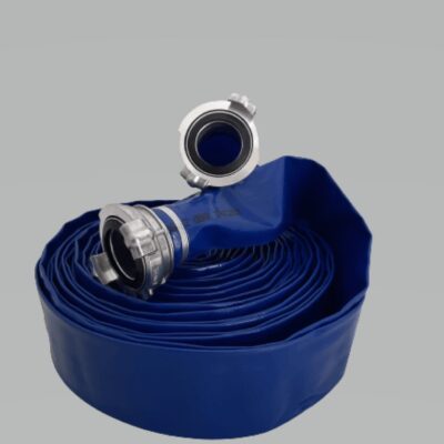 Fire hose PVC blue 52mm 20m with ends 6 bar GOST with ends 1000px