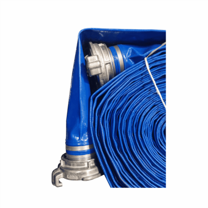 Fire hose PVC blue 52mm 20m with ends 6 bar GOST with ends 3