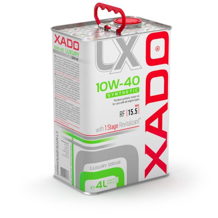 XADO Luxury Drive 10W-40 СИНТЕТИЧЕСКОЕ (4л)