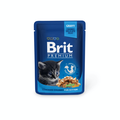 Brit Premium Chicken Ateria kissanpennuille