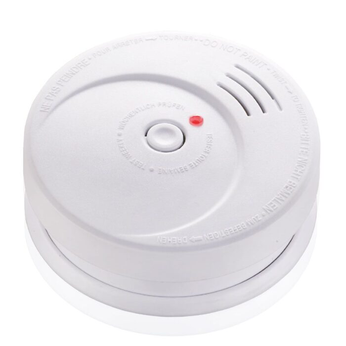 smoke detector with battery