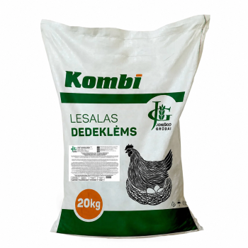 Munakanade täissööt GMO vaba 20kg KOMBI Joniskio Grudai