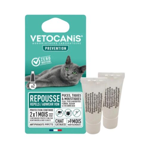 3428170006160 1 Vetocanis dabigi pretinsektu repelenti pilieni kakiem 2x1.2ml