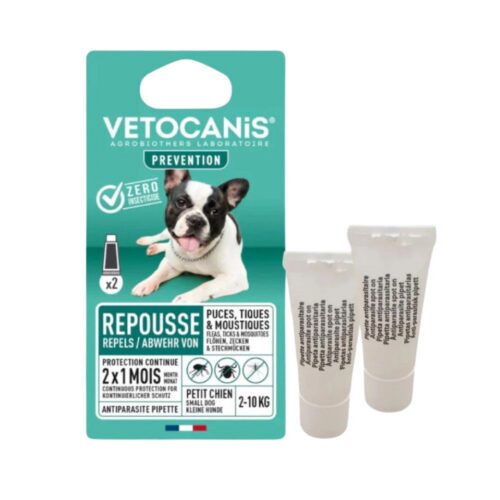3428170006177 1 Vetocanis dabigi pretinsektu repelenti pilieni suniem 2 10 kg 2x2ml