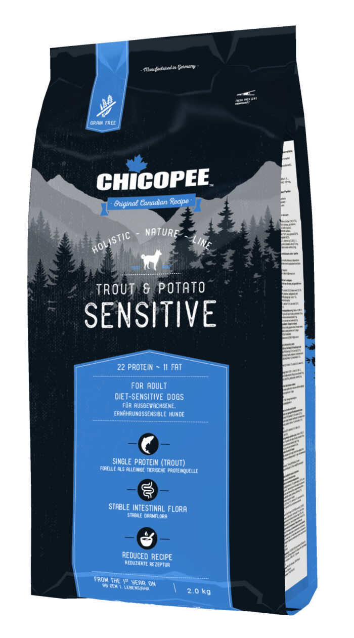 Chicopee HNL Sensitive Trout & Potato koeratoit 2kg