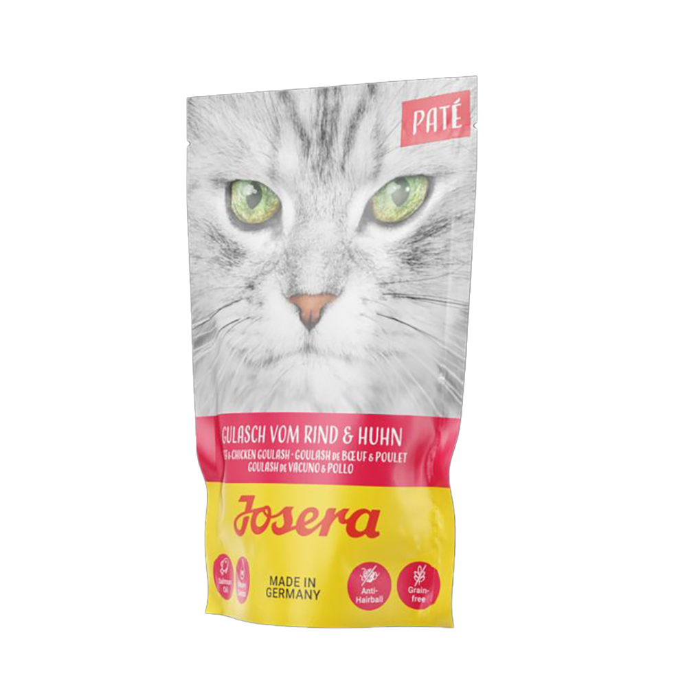 4032254750079 1 Konservi JOSERA kakiem PASTETE Beef Chicken Goulash 85 g
