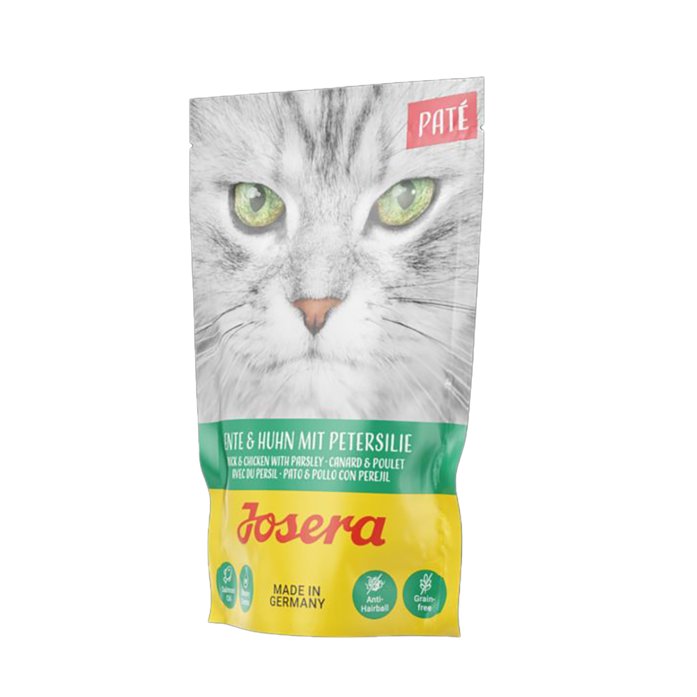 4032254750093 1 Konservi JOSERA kakiem PASTETE Duck Chicken with Parsley 85 g