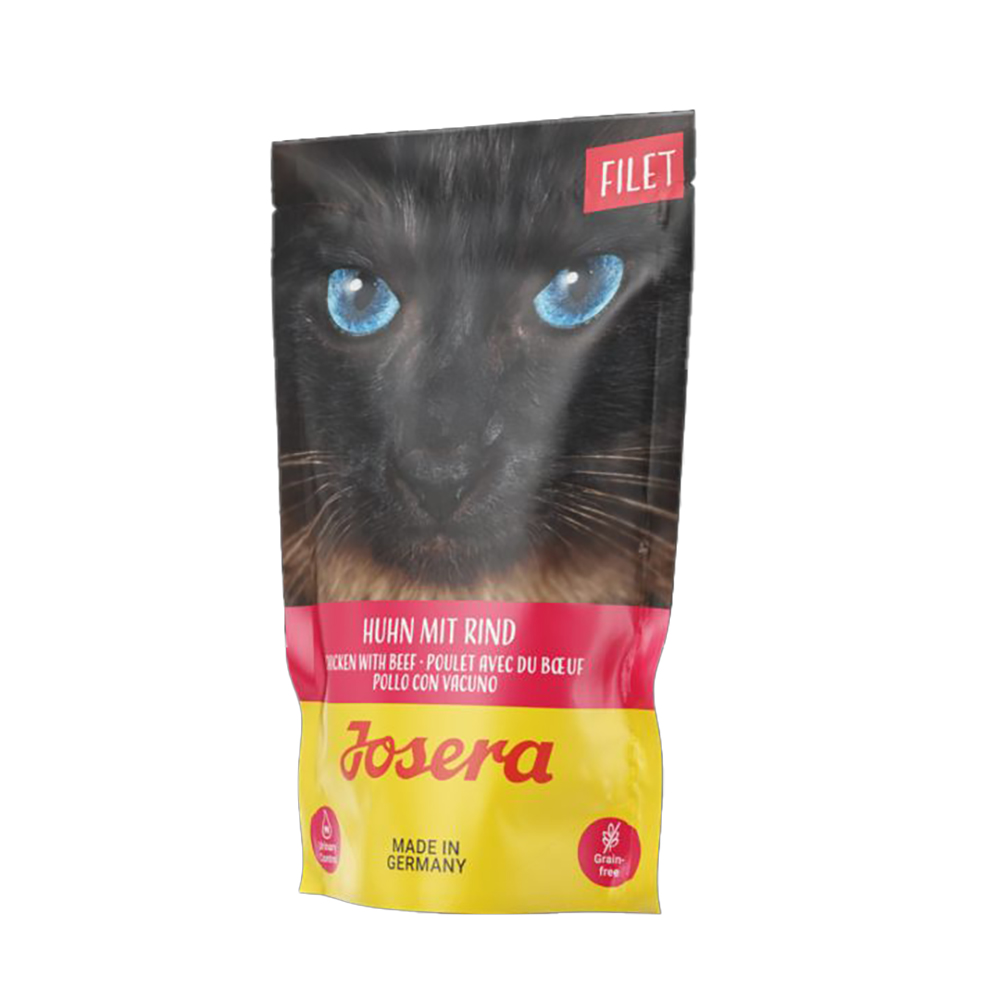 4032254750215 1 Konservi JOSERA kakiem FILEJA Chicken with Beef 70 g