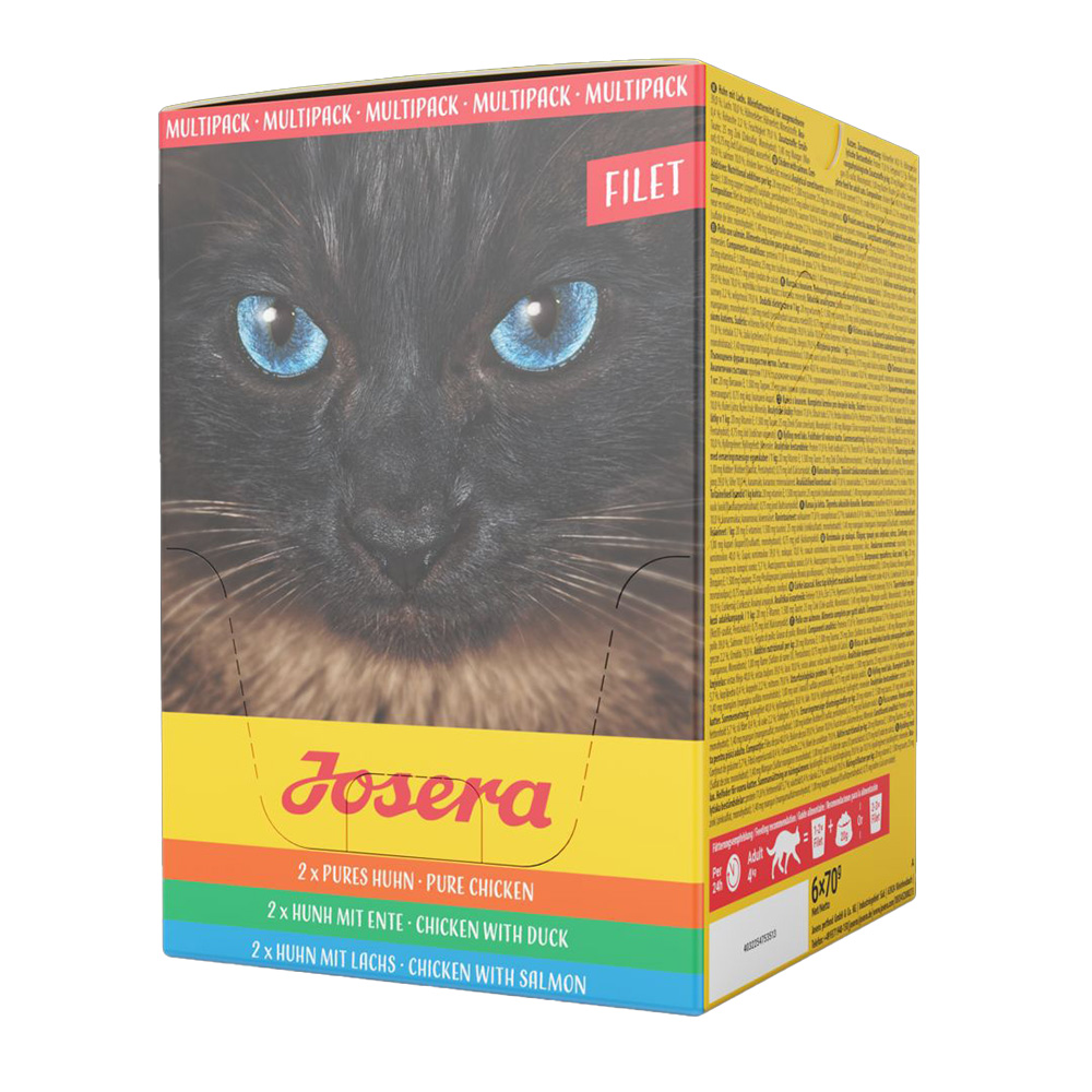 4032254753513 1 Konservi JOSERA kakiem MULTIPAKA Fileja 6x70 g