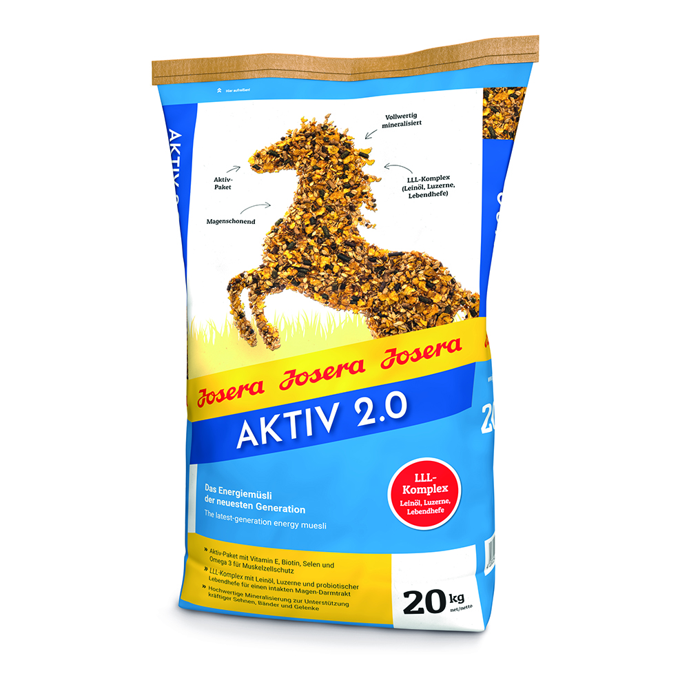 4032254759904 1 Josera zirgiem Aktiv 2.0 20 kg