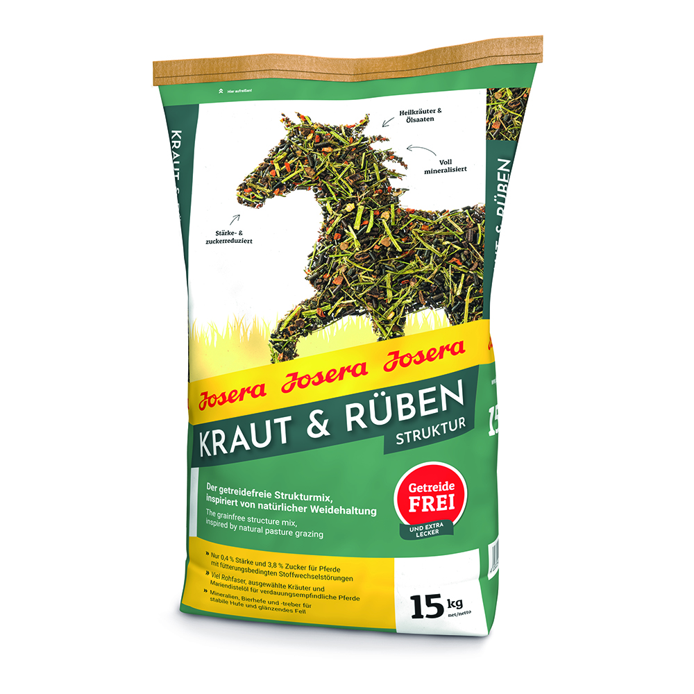 4032254759942 1 Josera zirgiem Kraut Ruben Struktur 15 kg