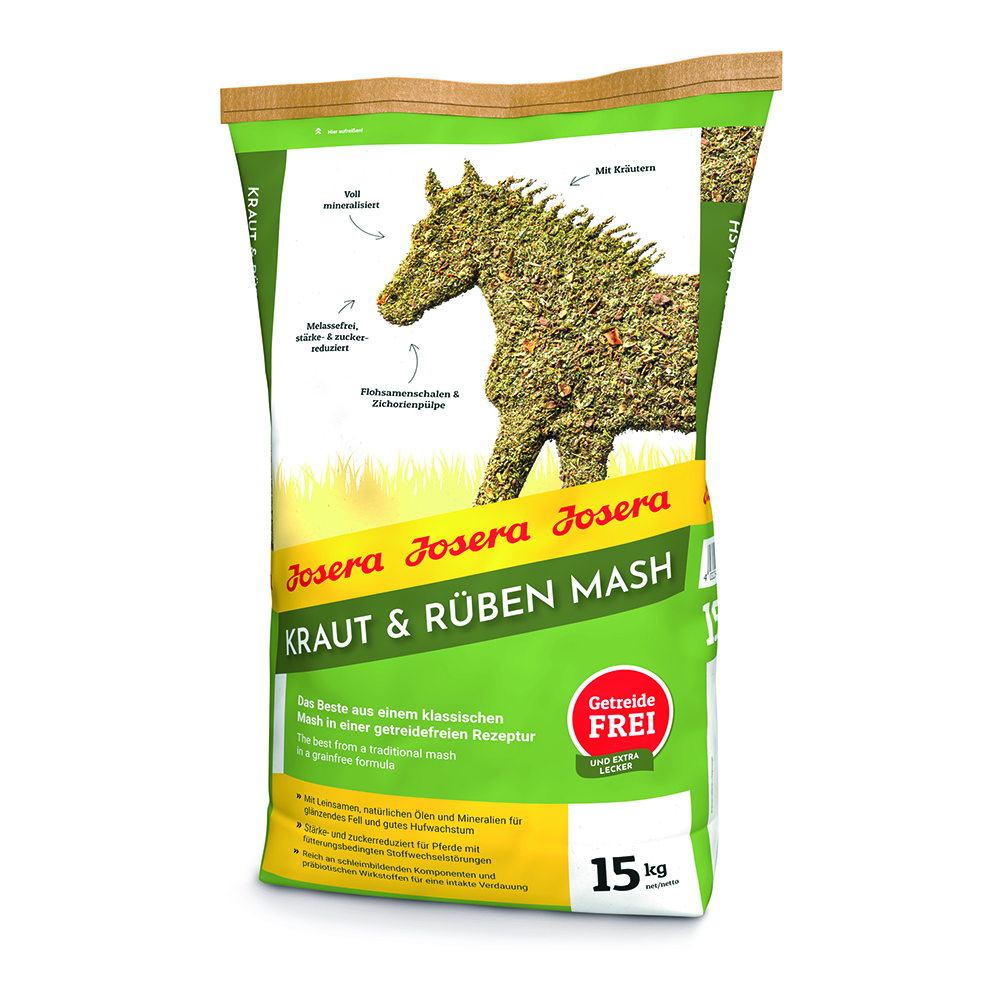 4032254760306 1 Josera zirgiem Kraut Ruben Mash 15 kg
