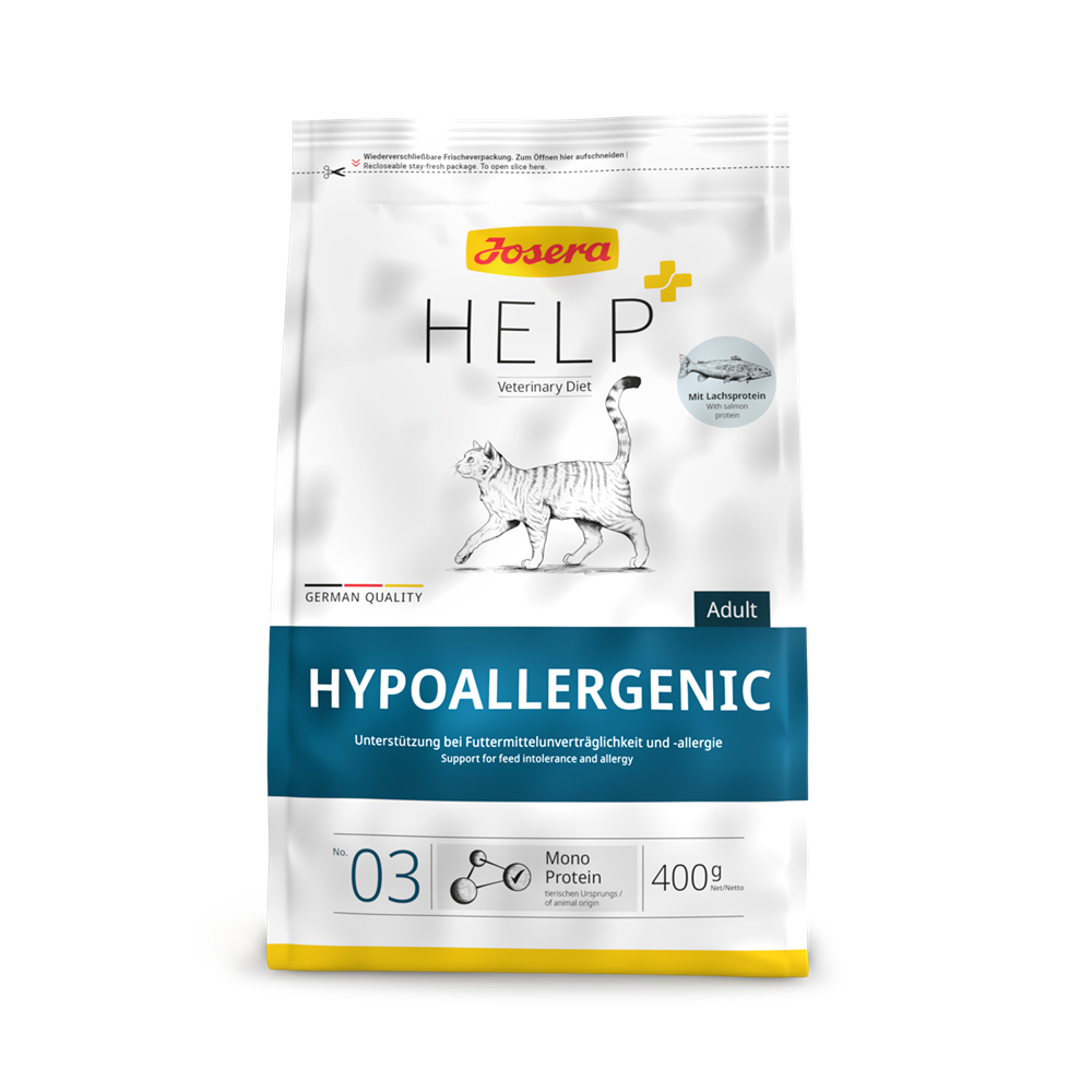 4032254768449 1 Josera HELP kakiem Hypoallergenic Cat 400 g