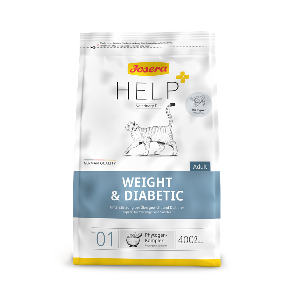 4032254768517 1 Josera HELP kakiem Weight Diabetic Cat 400 g