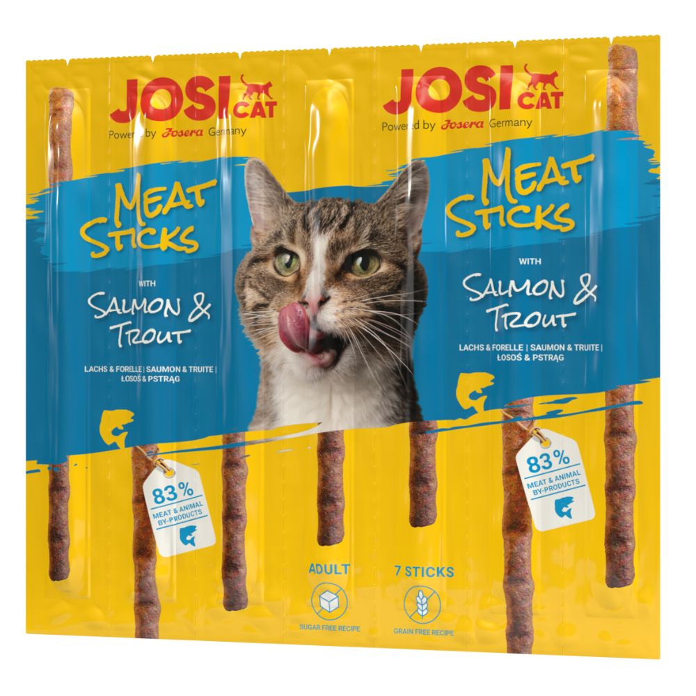 4032254780373 1 Josera JosiCat Meat Sticks SalmonTrout 20x35 g 1