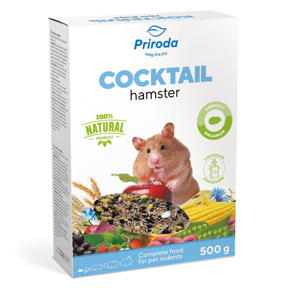 4820157400463 1 Priroda bariba grauzejiem kamjiem COCKTAIL Hamster 500 g