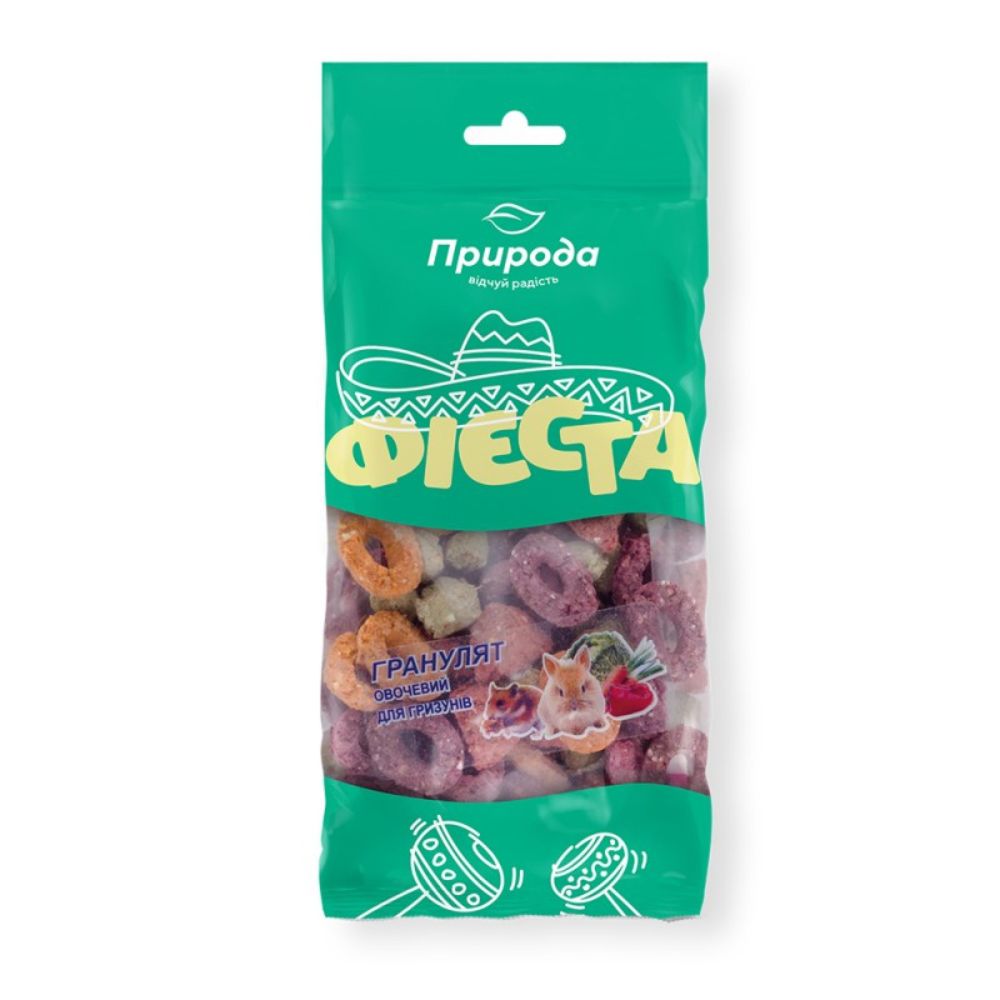 4820157401521 1 Priroda granulas grauzejiem FIESTA Vegetable 100 g