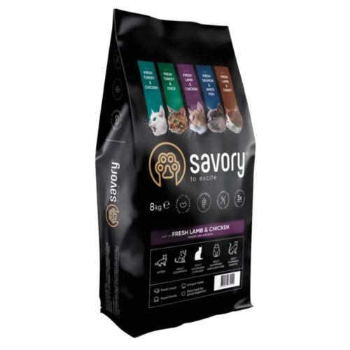 4820232630129 1 Savory bariba sterilizetiem kakiem ar jeru un vistu 8 kg