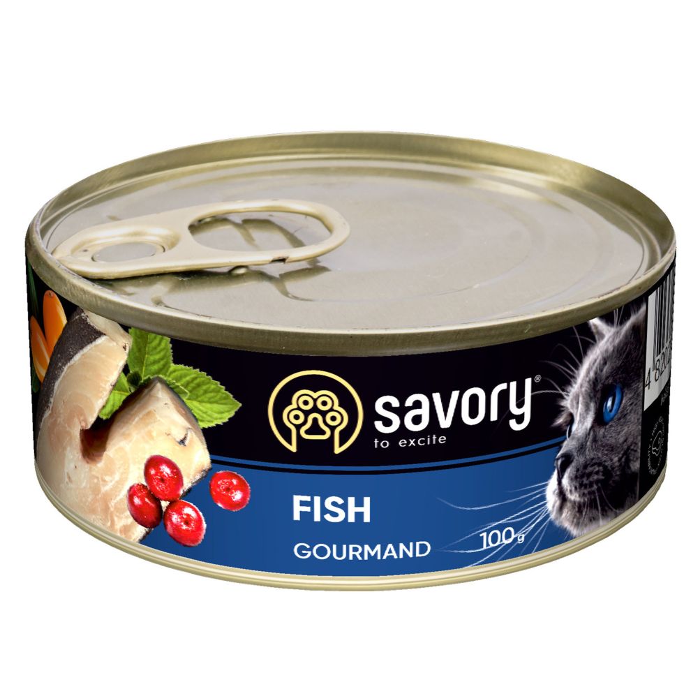 4820232630631 1 Savory Gourmand konservi kakiem ar Zivi 100 g