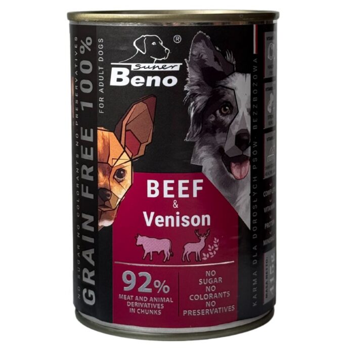 5905397024248 1 Konservi Super Beno suniem gabalini ar liellopa un medijuma galu merce 415 g