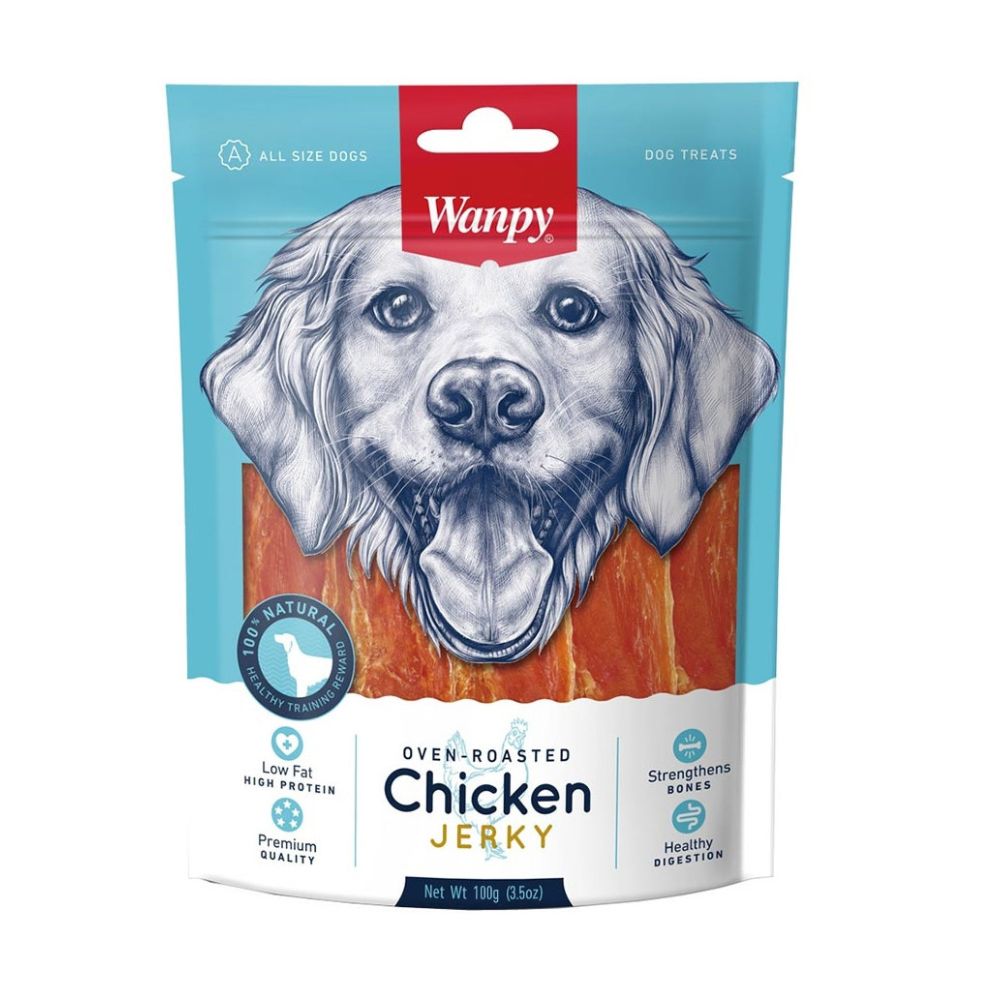 6927749810308 1 Wanpy Dogs CHICKEN JERKY 100 g