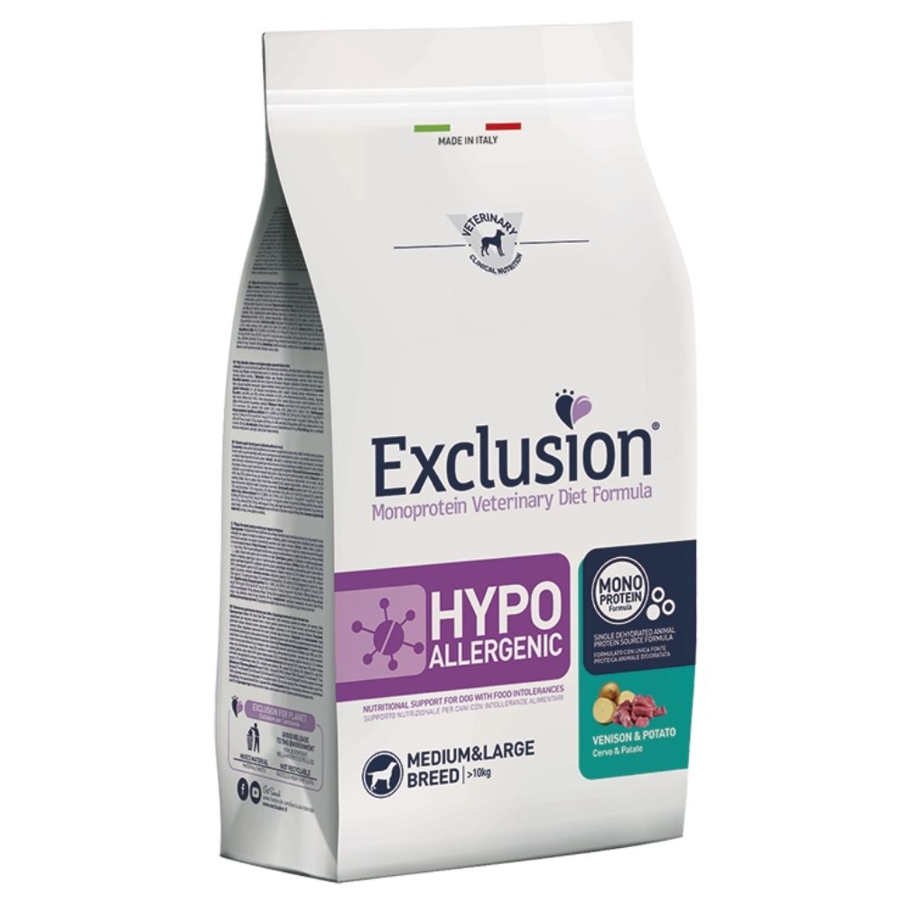 8011259002600 1 EXCL Hypoallergic bariba suniem ar medijumu un kartupeliem M L 2 kg