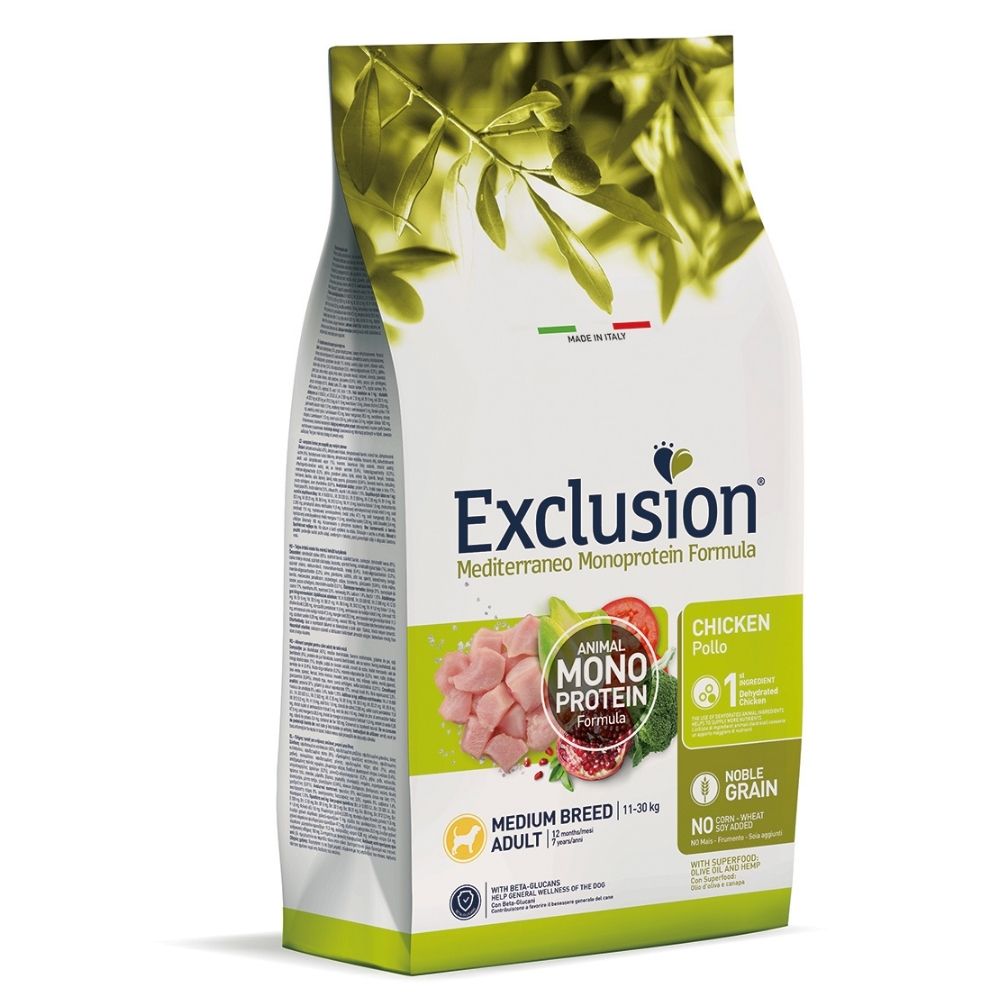 8011259003096 1 EXCL Mediterraneo bariba suniem ar vistu M 12 kg