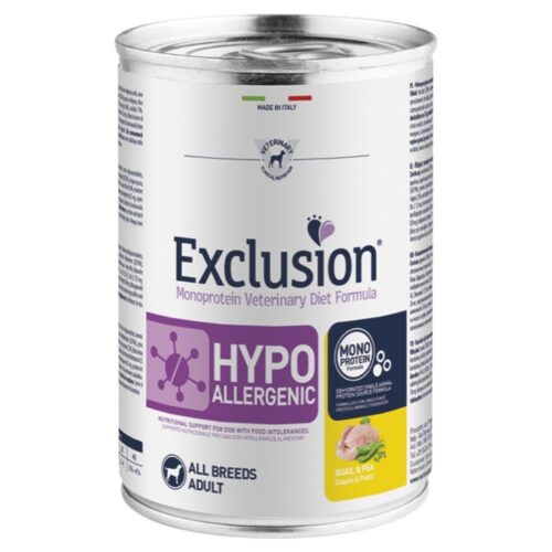 8011259011404 1 EXCL Hypoallergic konsevi suniem ar paipalu un zirniem 200 g