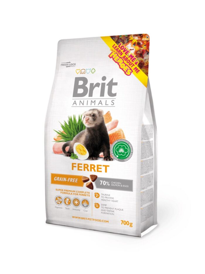Brit Animals Ferret täissööt tuhkrutele 700g