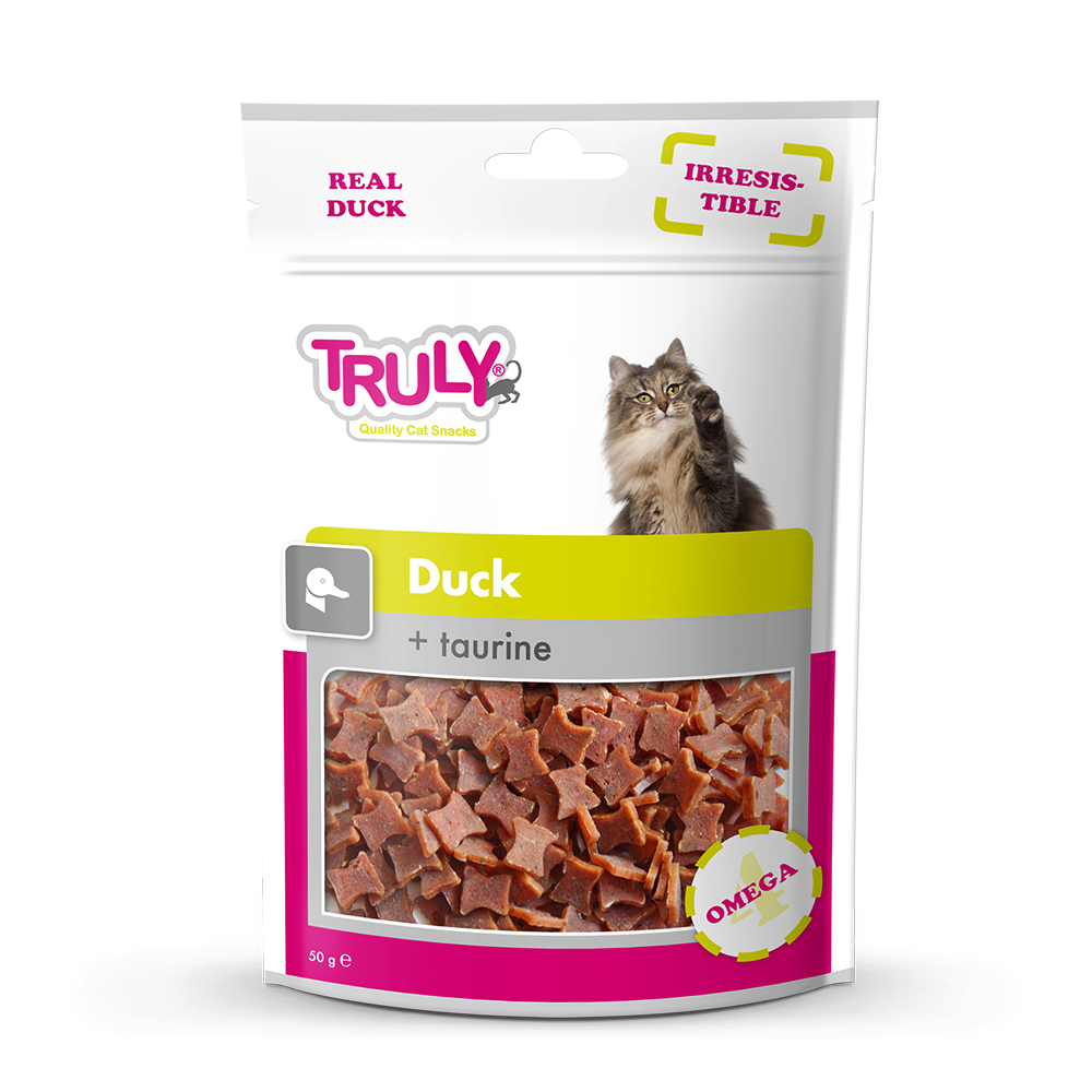 8718692582118 1 Truly Cats Duck Taurine 50 g