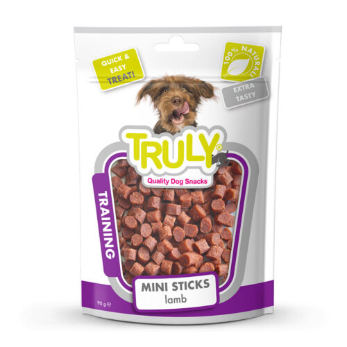 8718692582590 1 Truly Dogs Mini Sticks Lamb 90 g