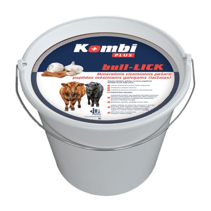 Mineraal- ja vitamiinisöödalisand lihaveistele KOMBI PLUS bull-LICK 75kg