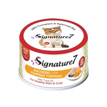 Signature7 Mackerel with Pumpkin konserv kassidele 70g