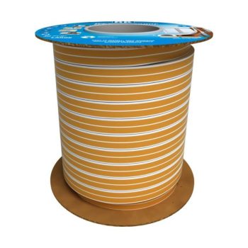 Akna- ja uksetihend RK EPDM LARGE D-profiil valge 100m