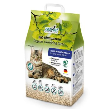 CosyCat puidust paakuv ökoloogiline kassiliiv 10L (4,3kg)