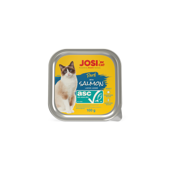 JosiCat Pate ASC Salmon 100g