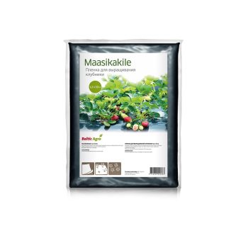 Maasikakile väikepakk, must 1,2 x 10 m, 12 m²